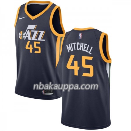 Utah Jazz Donovan Mitchell 45 Nike 2017-18 Navy Pelipaidat Swingman - Miesten